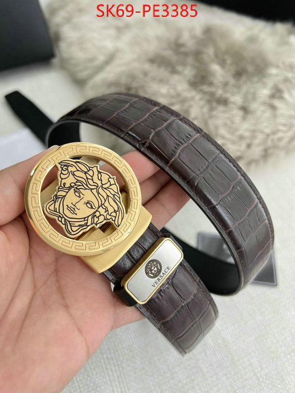 Belts-Versace,buy cheap , ID: PE3385,$: 69USD