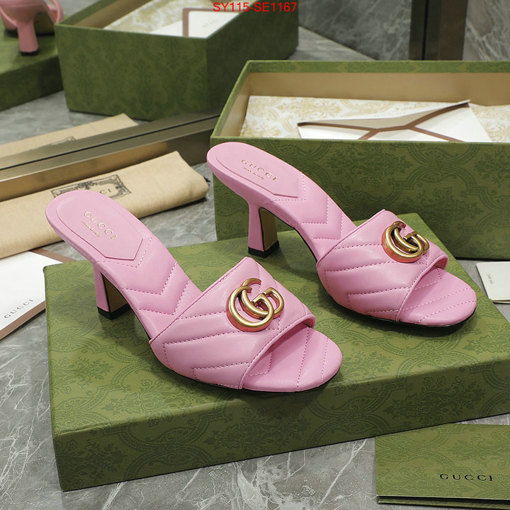 Women Shoes-Gucci,replica how can you , ID: SE1167,$: 115USD