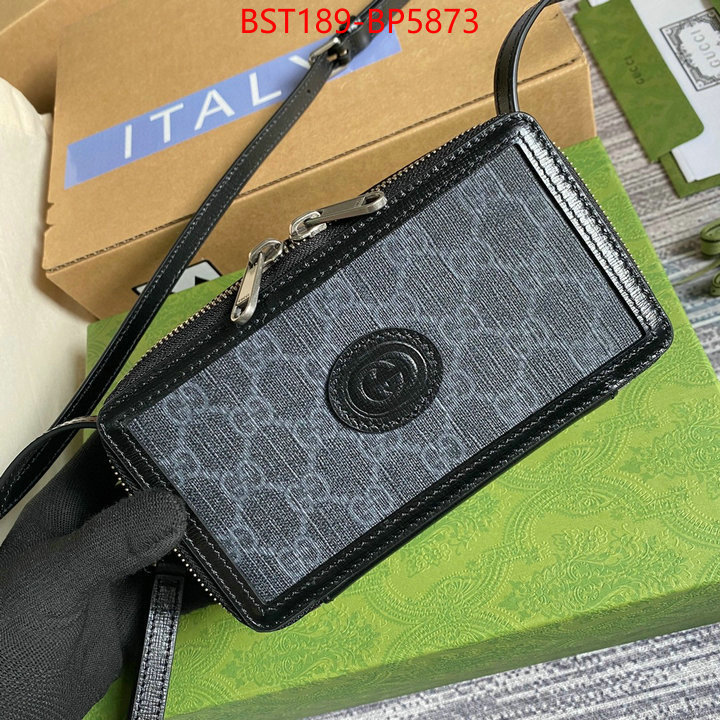 Gucci Bags(TOP)-Diagonal-,ID: BP5873,$: 189USD