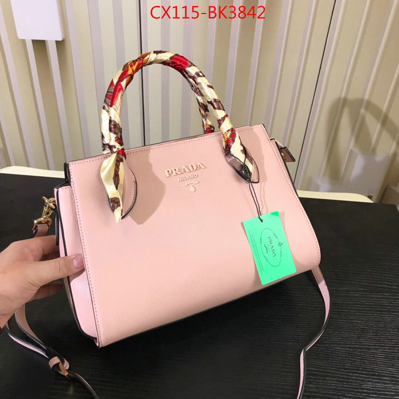 Prada Bags(4A)-Handbag-,ID: BK3842,$:99USD