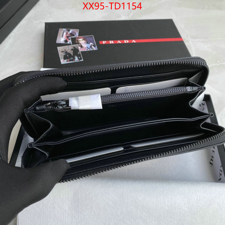 Prada Bags(TOP)-Wallet,ID: TD1154,$: 95USD