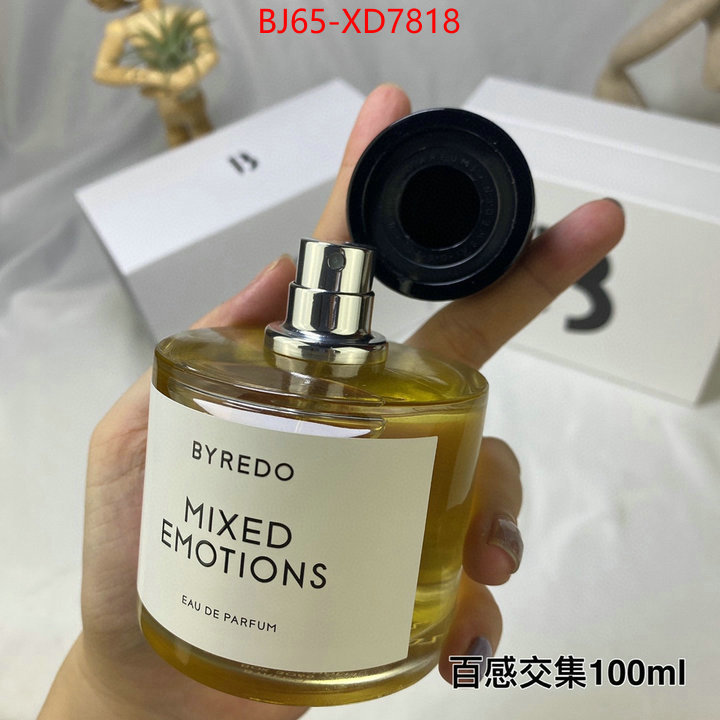 Perfume-Byredo,2023 luxury replicas , ID: XD7818,$: 65USD