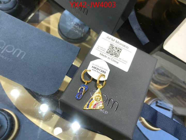 Jewelry-APM,replica 1:1 , ID: JW4003,$: 42USD