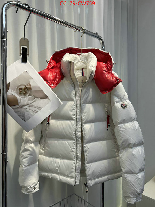 Down jacket Women-Moncler,is it illegal to buy dupe , ID: CW759,$: 179USD