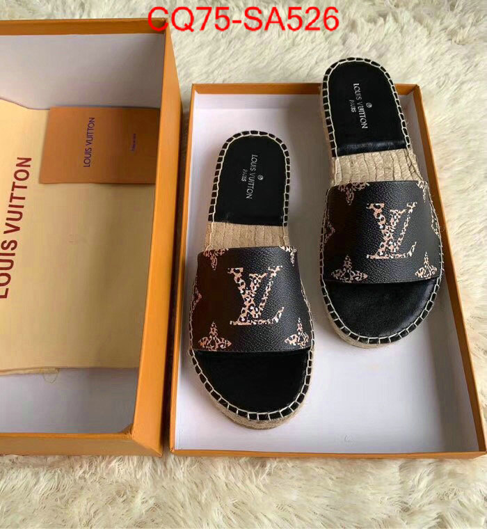 Women Shoes-LV,what 1:1 replica , ID:SA526,$:75USD