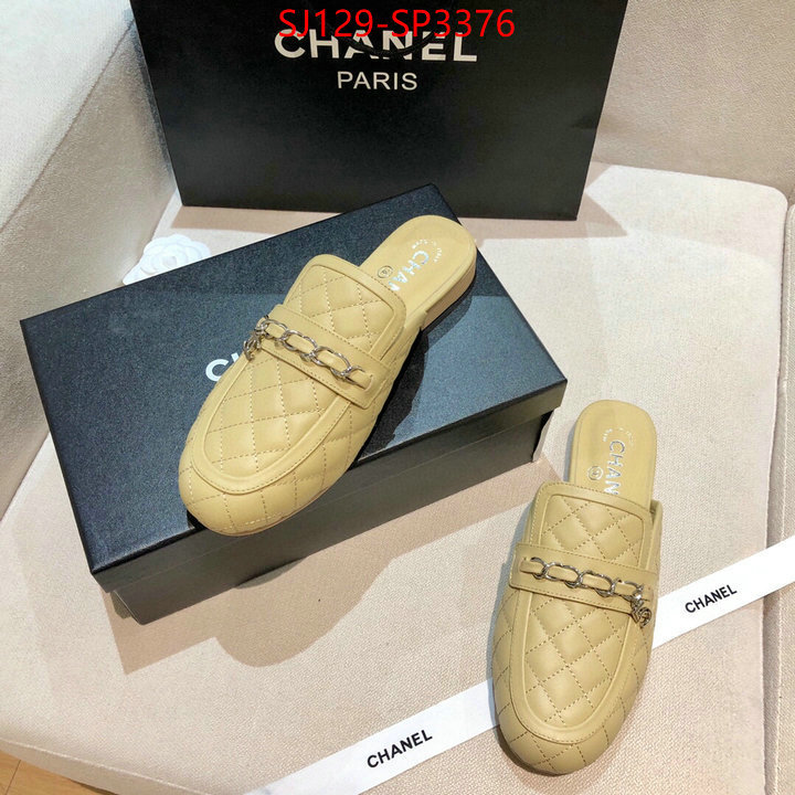 Women Shoes-Chanel,1:1 replica wholesale , ID: SP3376,$: 129USD