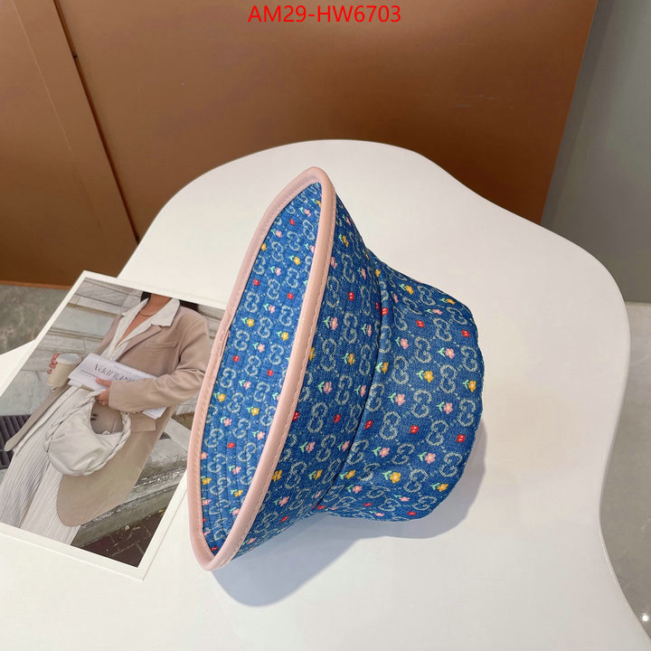 Cap (Hat)-Gucci,can i buy replica , ID: HW6703,$: 29USD