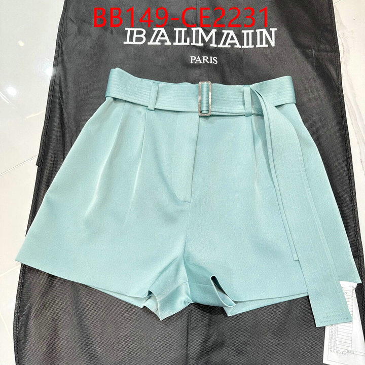 Clothing-Balmain,fake high quality , ID: CE2231,$: 149USD