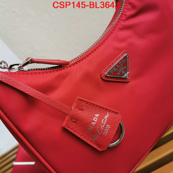 Prada Bags(TOP)-Re-Edition 2005,ID: BL3643,$: 145USD