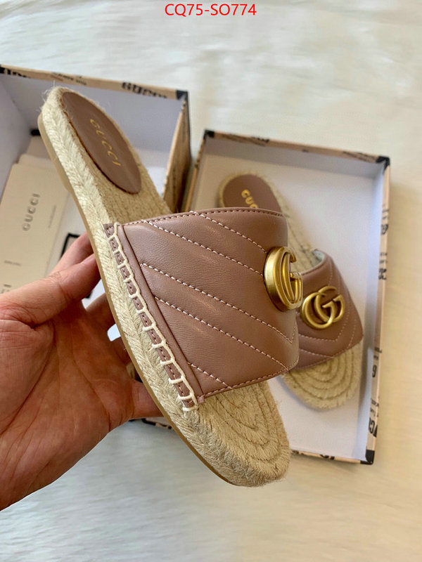 Women Shoes-Gucci,where to find best , ID: SO774,$: 75USD