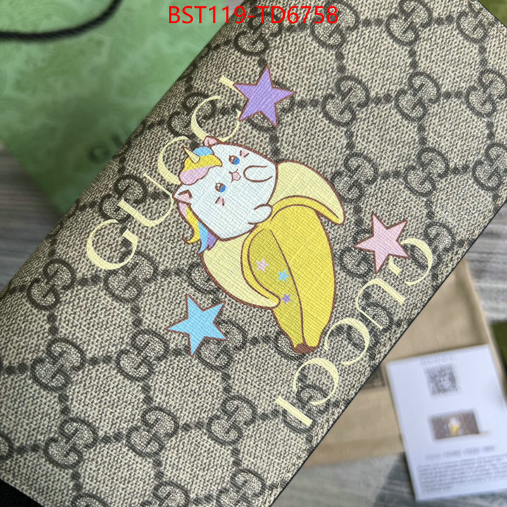 Gucci Bags(TOP)-Wallet-,ID: TD6758,$: 119USD