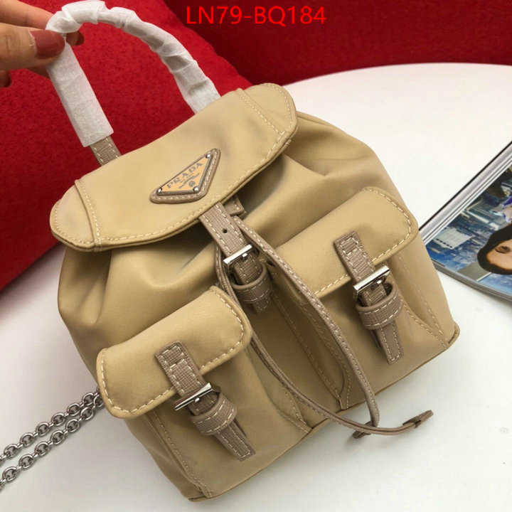 Prada Bags(4A)-Backpack-,what 1:1 replica ,ID: BQ184,$: 119USD