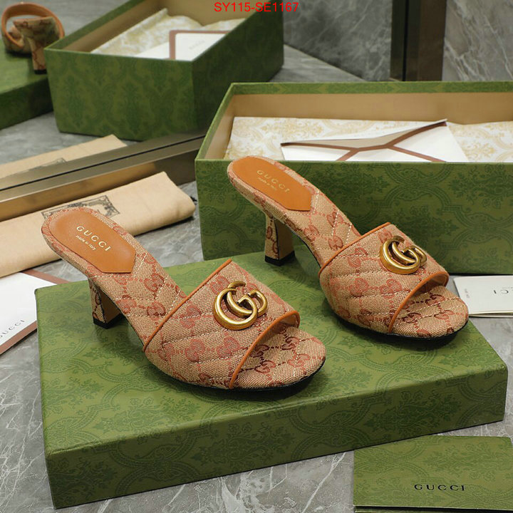 Women Shoes-Gucci,replica how can you , ID: SE1167,$: 115USD