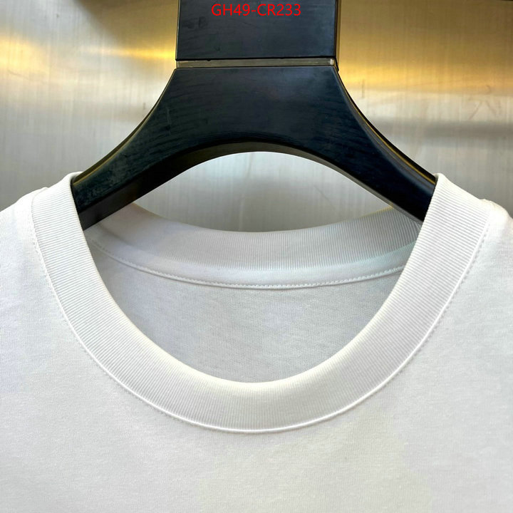 Clothing-Gucci,best quality replica , ID: CR233,$: 49USD