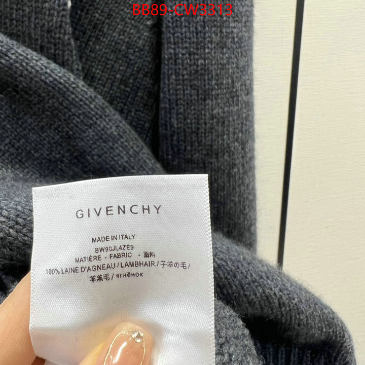 Clothing-Givenchy,replica how can you ,ID: CW3313,$: 89USD