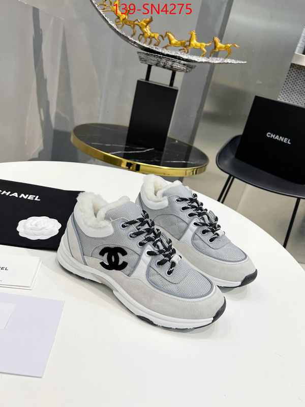 Women Shoes-Chanel,luxury cheap replica , ID: SN4275,$: 139USD