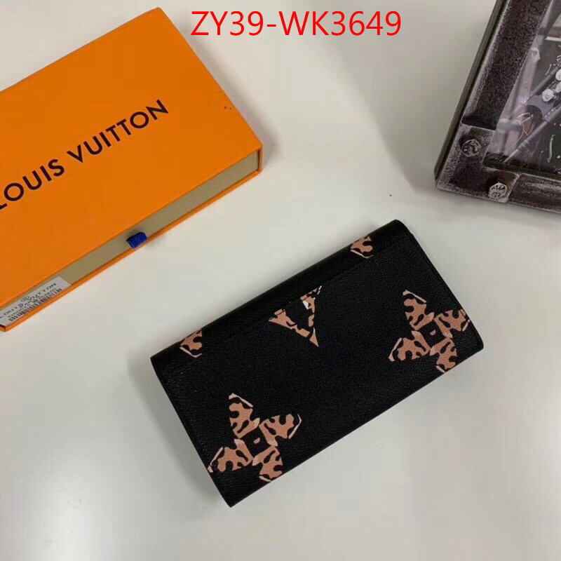 LV Bags(4A)-Wallet,ID: WK3649,$:39USD