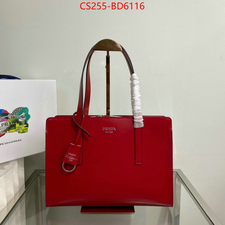 Prada Bags(TOP)-Handbag-,ID: BD6116,$: 255USD