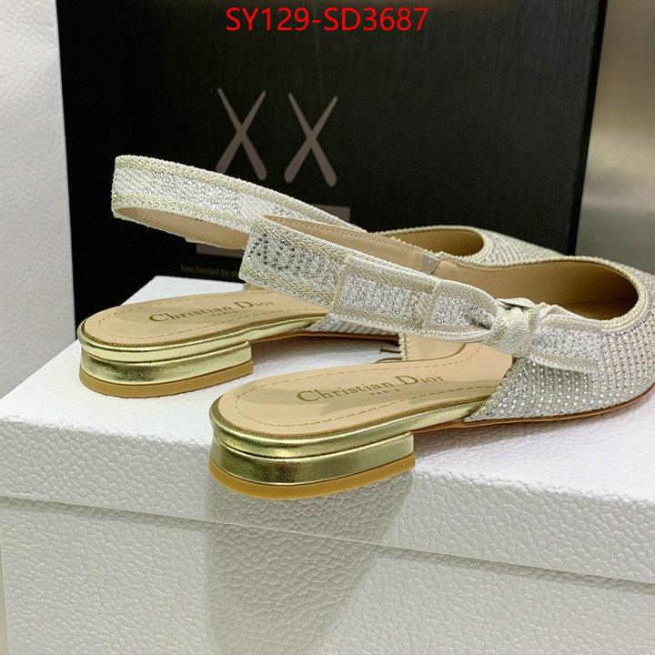 Women Shoes-Dior,what is top quality replica , ID: SD3687,$: 129USD