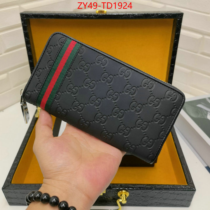 Gucci Bags(4A)-Wallet-,how to find replica shop ,ID: TD1924,$: 49USD