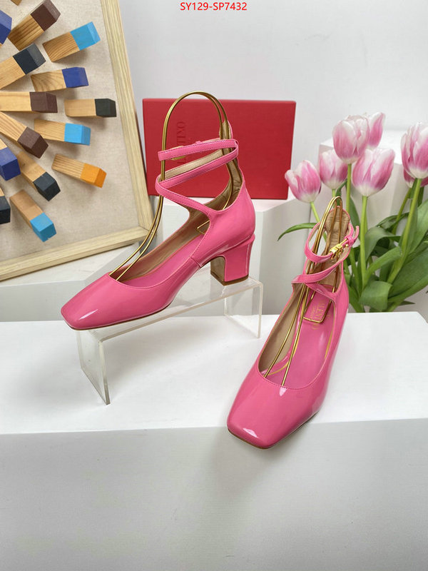 Women Shoes-Valentino,top quality designer replica , ID: SP7432,$: 129USD