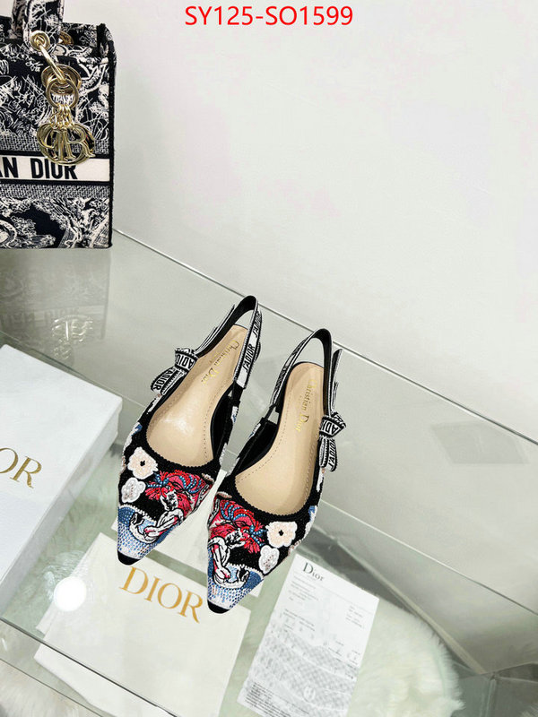 Women Shoes-Dior,cheap wholesale , ID: SO1599,$: 125USD