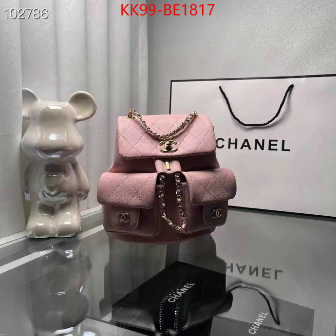 Chanel Bags(4A)-Backpack-,ID: BE1817,$: 99USD