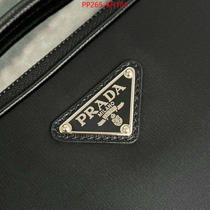 Prada Bags(TOP)-Diagonal-,ID: BH181,$:265USD