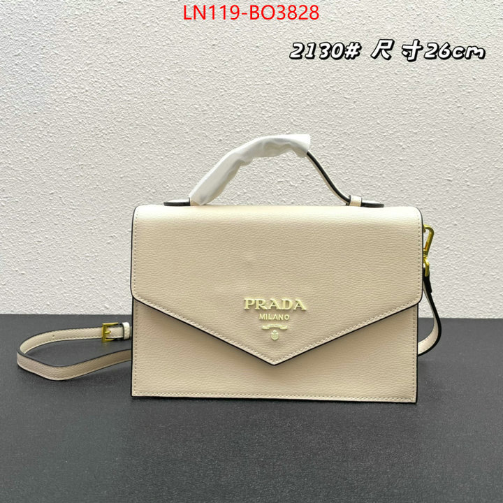 Prada Bags(4A)-Diagonal-,designer replica ,ID: BO3828,$: 119USD