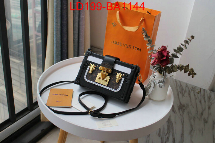 LV Bags(TOP)-Petite Malle-,ID: BA1144,$: 199USD