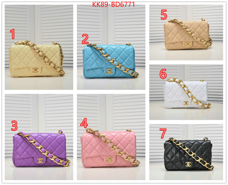 Chanel Bags(4A)-Diagonal-,ID: BD6771,$: 89USD