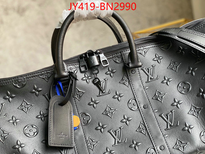 LV Bags(TOP)-Keepall BandouliRe 45-50-,ID: BN2990,$: 419USD