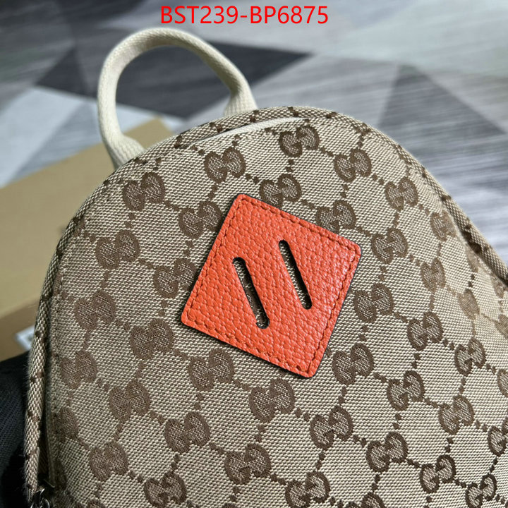 Gucci Bags(TOP)-Backpack-,wholesale replica shop ,ID: BP6875,$: 239USD