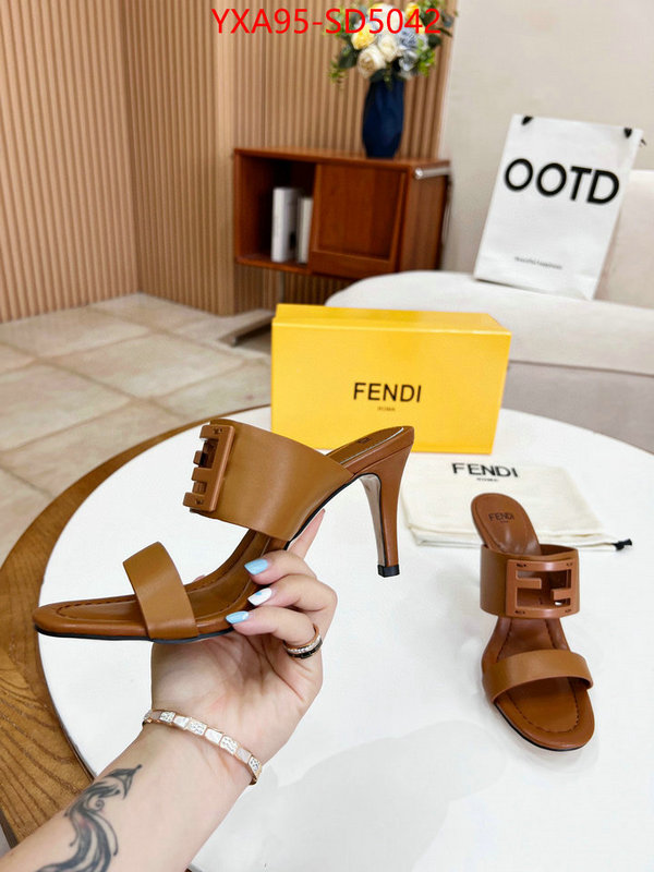 Women Shoes-Fendi,aaaaa+ replica designer , ID: SD5042,$: 95USD