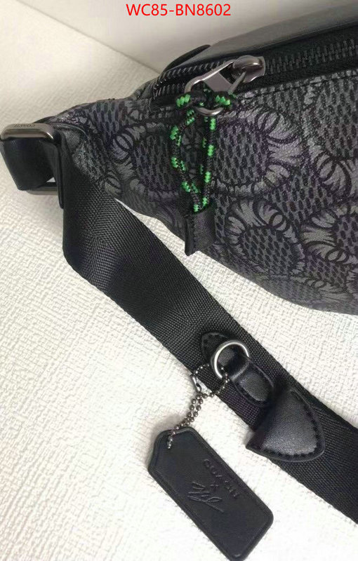 Coach Bags(4A)-Belt Bag-Chest Bag--,top perfect fake ,ID: BN8602,$: 85USD