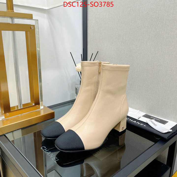 Women Shoes-Chanel,fake aaaaa , ID: SO3785,$: 125USD