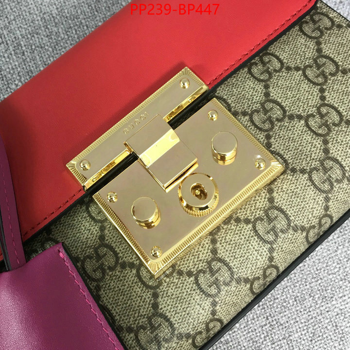 Gucci Bags(TOP)-Padlock-,buy cheap ,ID: BP447,$:239USD