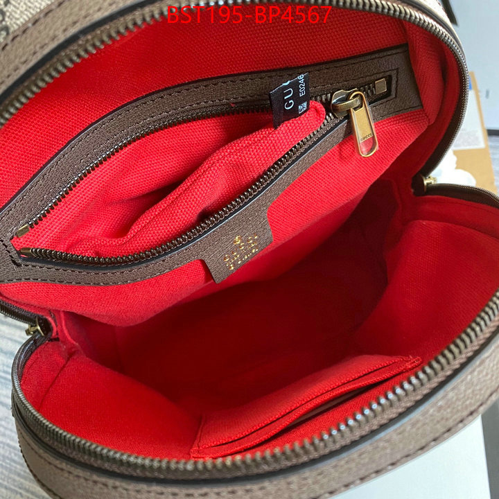 Gucci Bags(TOP)-Backpack-,buy replica ,ID: BP4567,$: 195USD