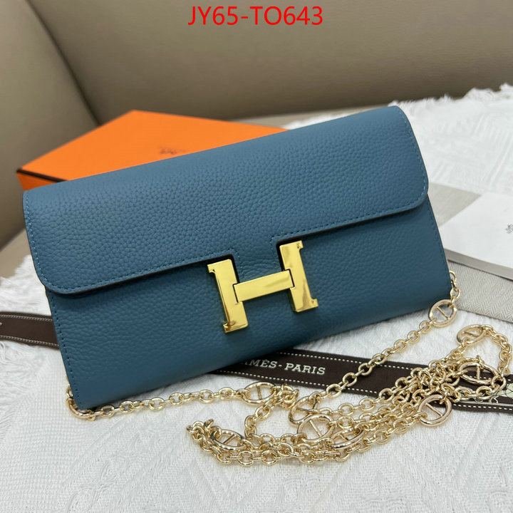 Hermes Bags(4A)-Wallet-,cheap wholesale ,ID: TO643,$: 65USD