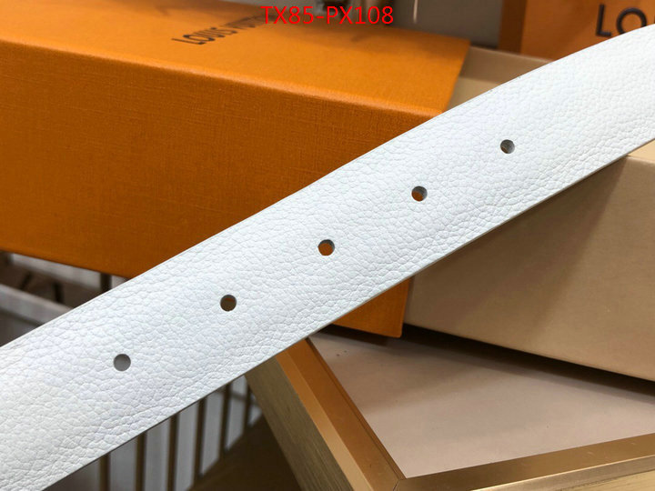 Belts-LV,top perfect fake , ID: PX108,$: 85USD