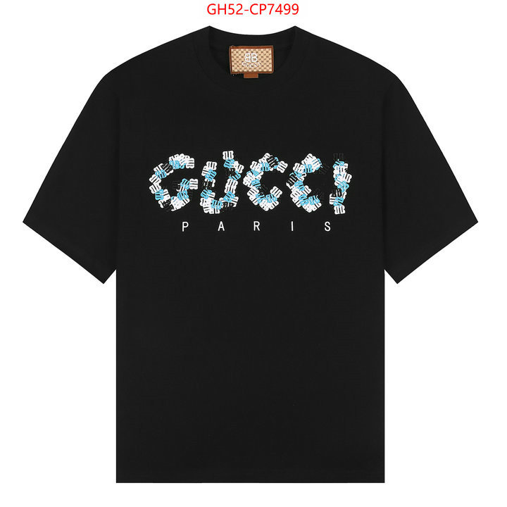 Clothing-Gucci,where to buy replicas , ID: CP7499,$: 52USD