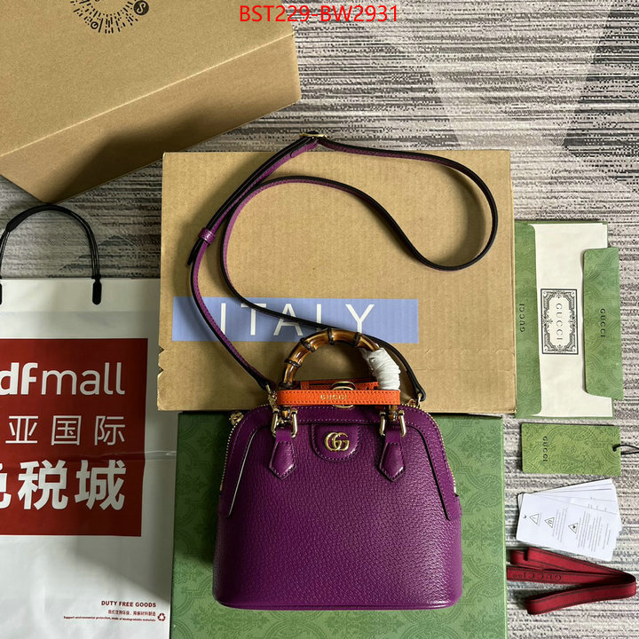 Gucci Bags(TOP)-Diana-Bamboo-,luxury cheap replica ,ID: BW2931,$: 229USD