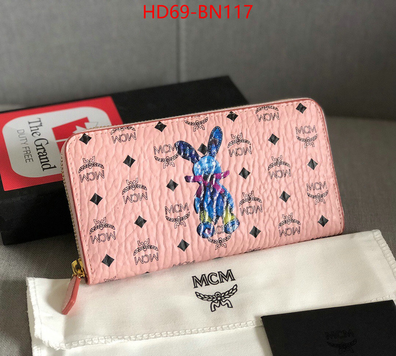 MCM Bags(TOP)-Wallet,ID: BN117,$: 69USD