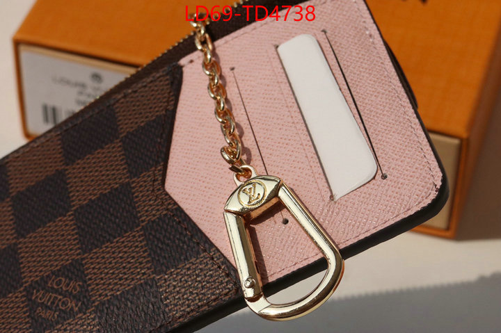 LV Bags(TOP)-Wallet,ID: TD4738,$: 69USD