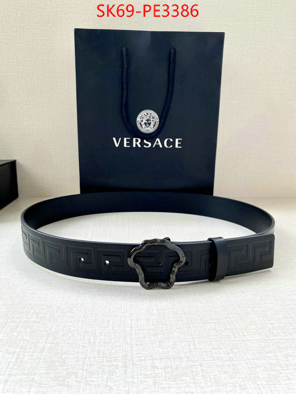 Belts-Versace,2023 perfect replica designer , ID: PE3386,$: 69USD