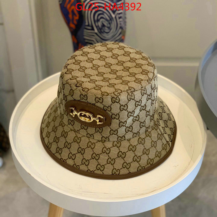 Cap (Hat)-Gucci,same as original , ID: HA4392,$: 25USD