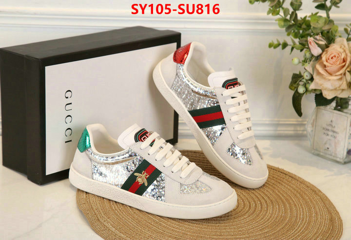 Women Shoes-Gucci,buy best quality replica , ID: SU816,$: 105USD