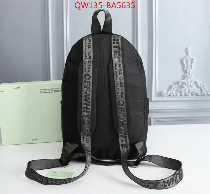 Off-White Bags ( TOP )-Backpack-,how to buy replica shop ,ID: BA5635,$: 135USD