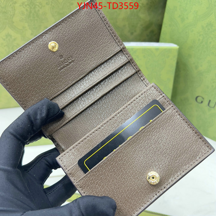 Gucci Bags(4A)-Wallet-,best replica ,ID: TD3559,$: 45USD