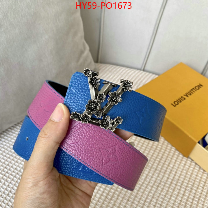 Belts-LV,sale outlet online , ID: PO1673,$: 59USD